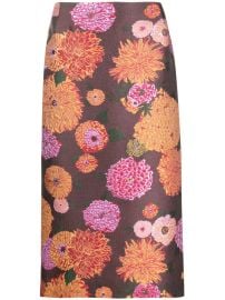 La DoubleJ Jacquard Pencil Skirt - at Farfetch